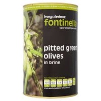 Pitted Green Olives - 4.25kg tin